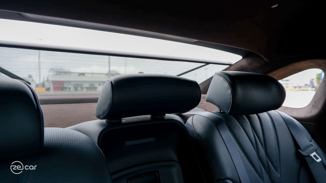 Genesis Electrified G80 rear row