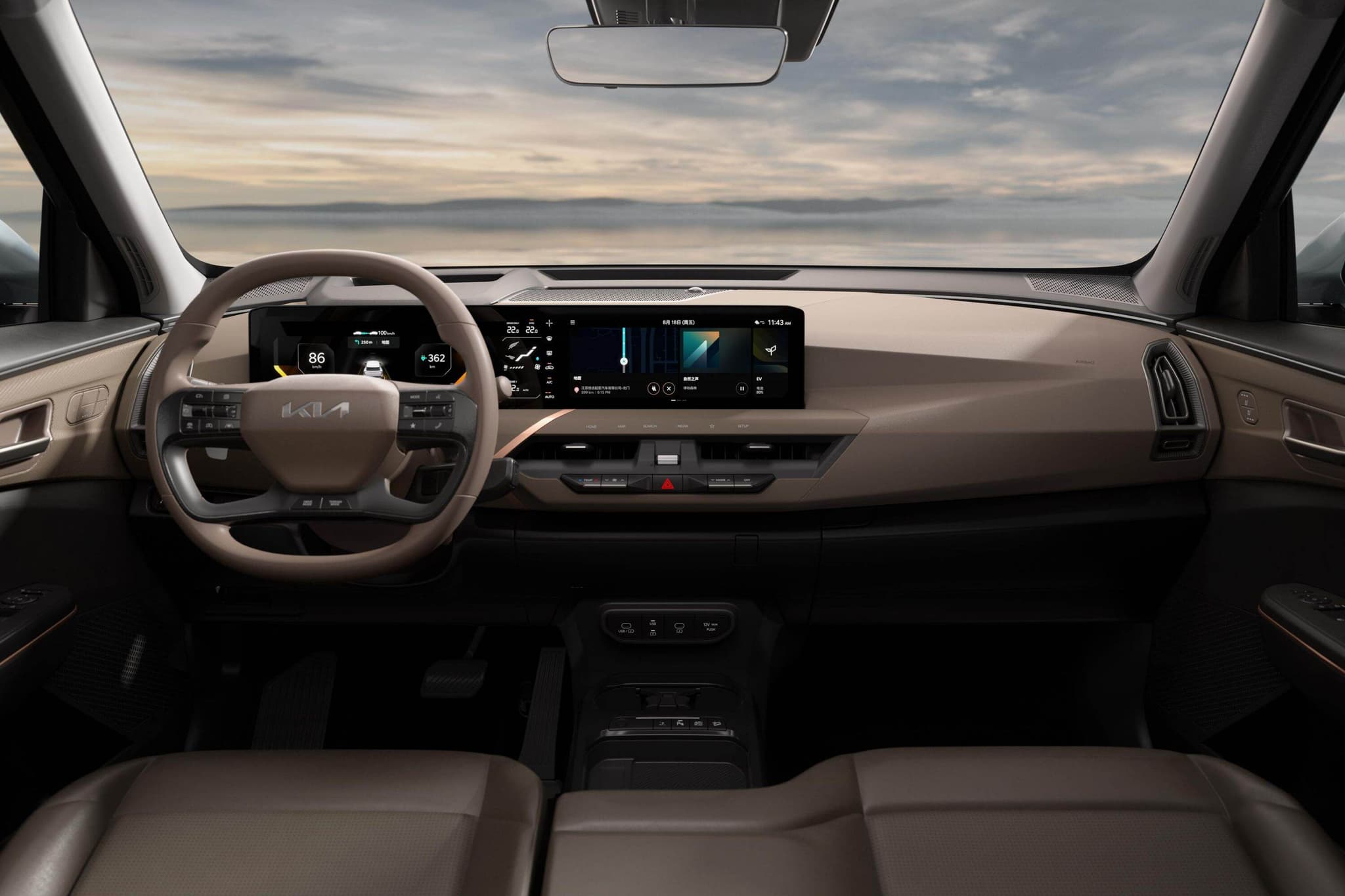 Kia EV5 interior Kia EV5 interior