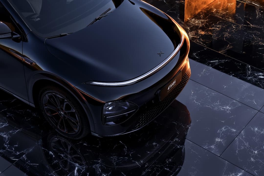 XPENG G6 electric SUV exterior top profile XPENG G6 electric SUV exterior top profile