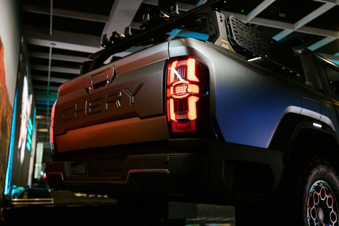 Chery KP31 ute rear Chery KP31 ute rear