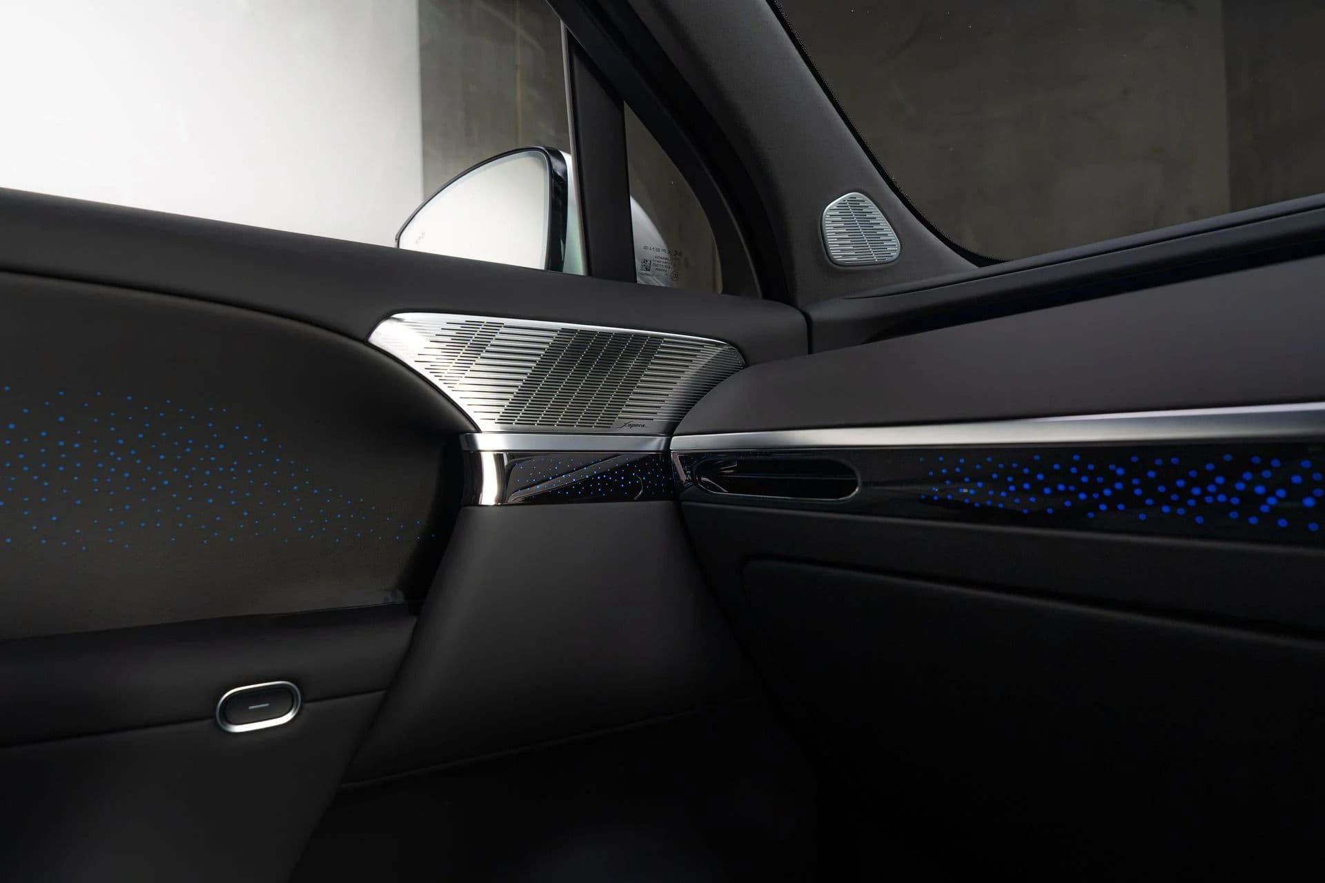 XPeng G9L interior trim detail XPeng G9L interior trim detail