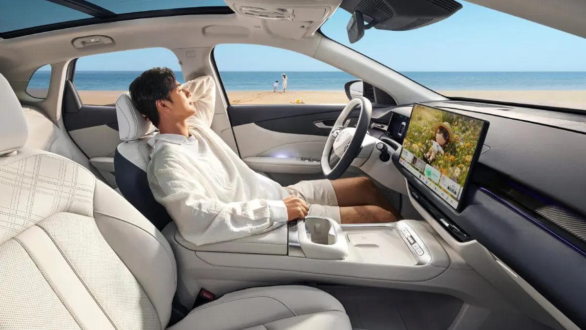 MG 4X SUV interior MG 4X SUV interior