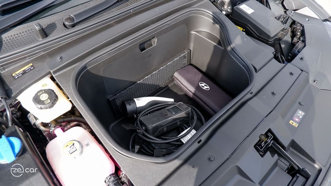 Hyundai Ioniq 6 boot and frunk