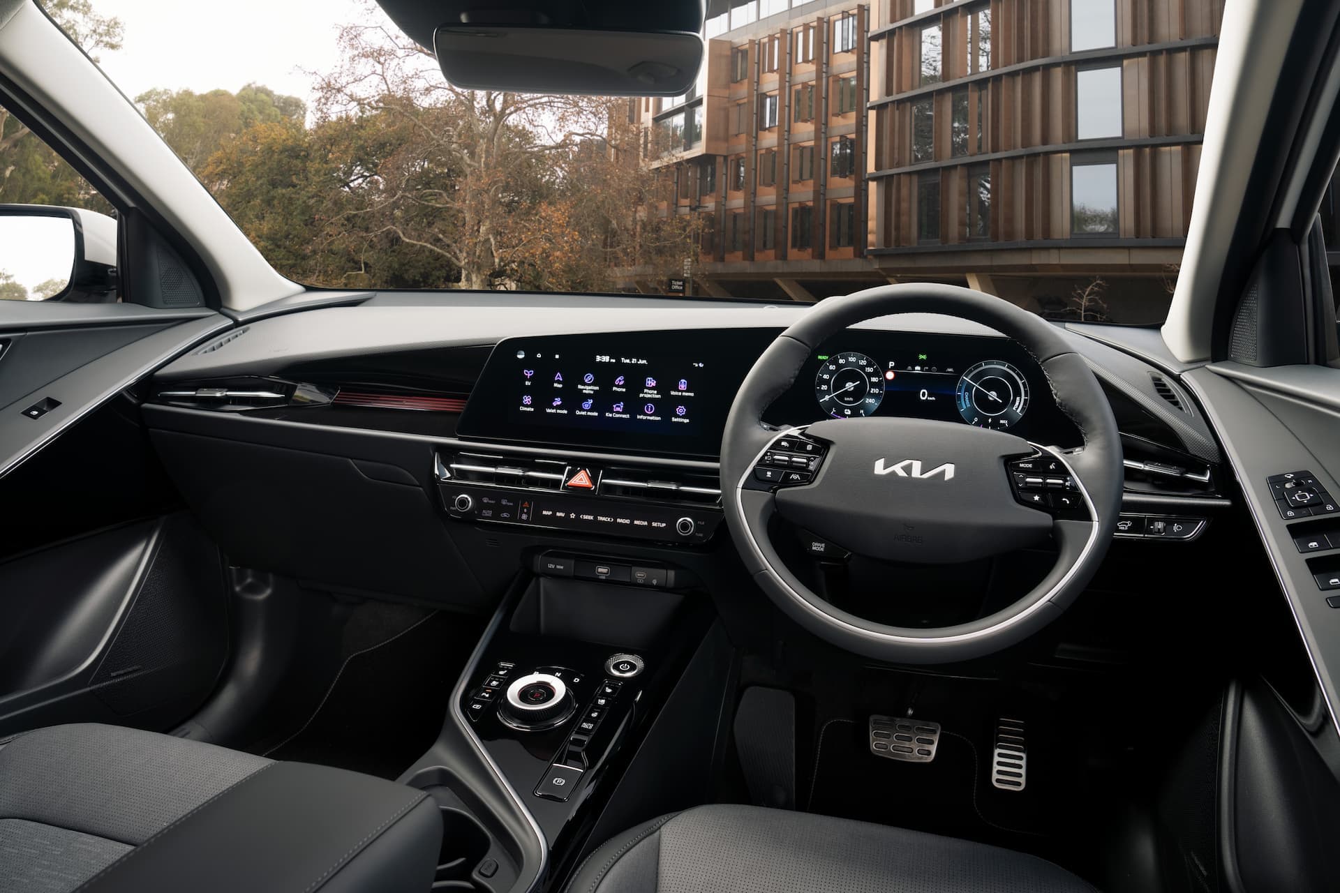 Kia Niro EV interior view Kia Niro EV interior view