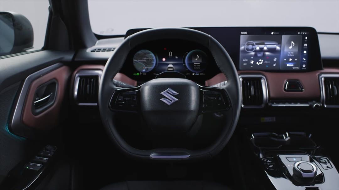 suzuki e Vitara electric suv interior suzuki e Vitara electric suv interior