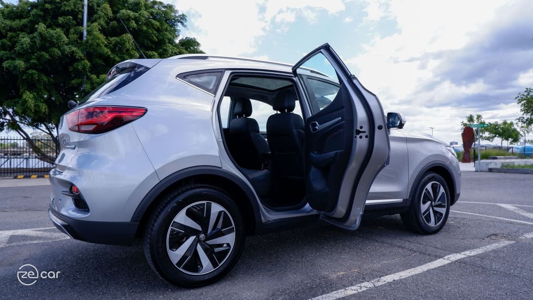MG ZS EV rear row