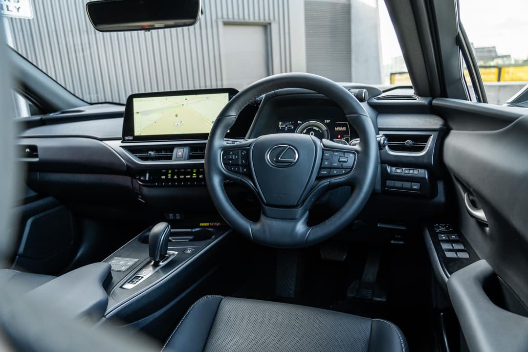lexus UX300e interior lexus UX300e interior