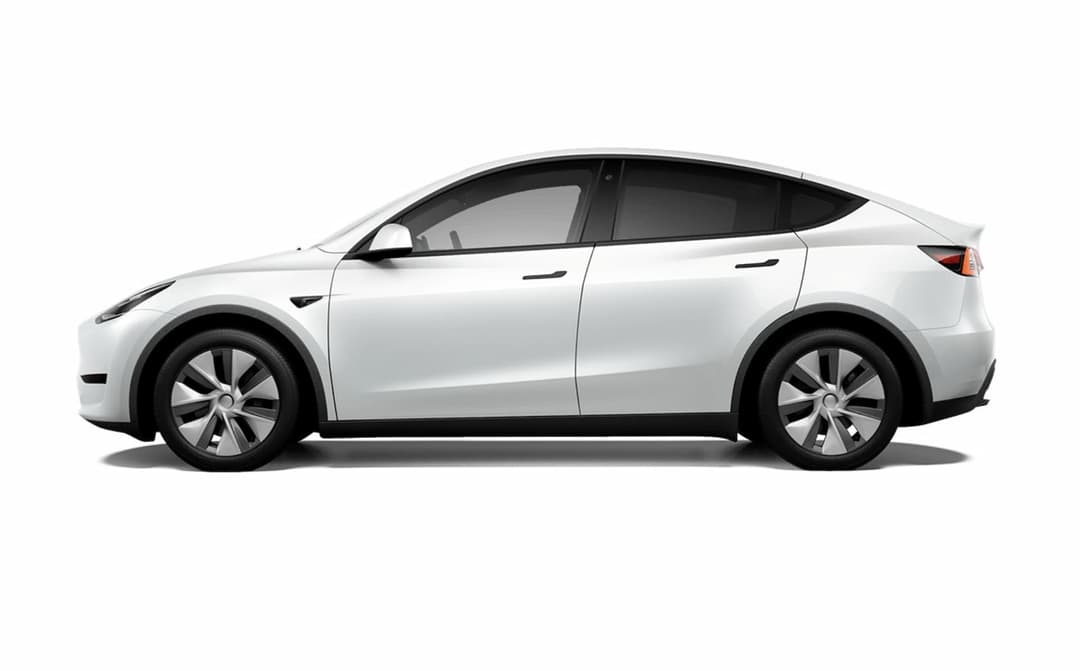 White Tesla Model Y White Tesla Model Y