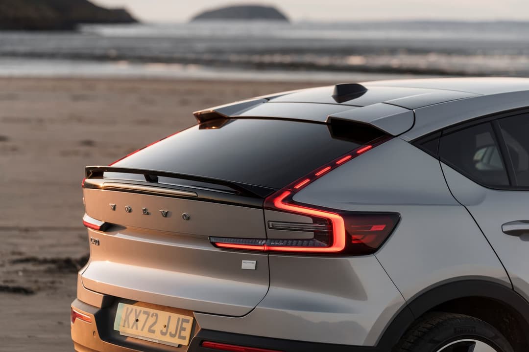 Volvo C40 Recharge rear coupe SUV