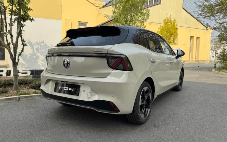 2026 MG4 EV Urban rear view 2026 MG4 EV Urban rear view