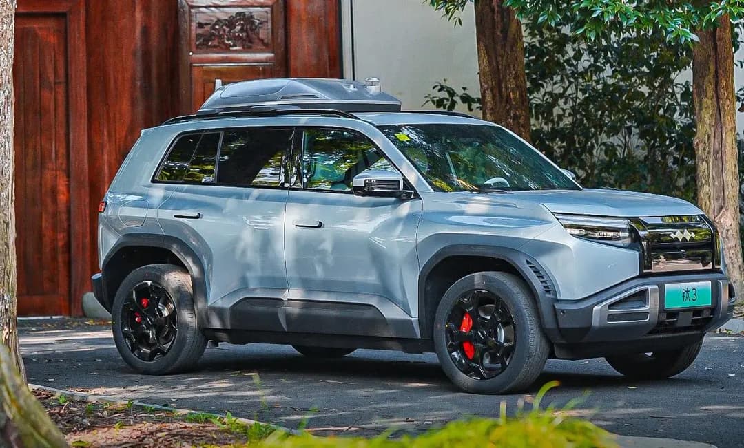 BYD's Tai 3 off-roader BYD's Tai 3 off-roader