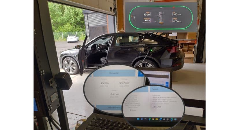 Polestar 2 V2H V2H Bdirectional charging trial Polestar 2 V2H V2H Bdirectional charging trial