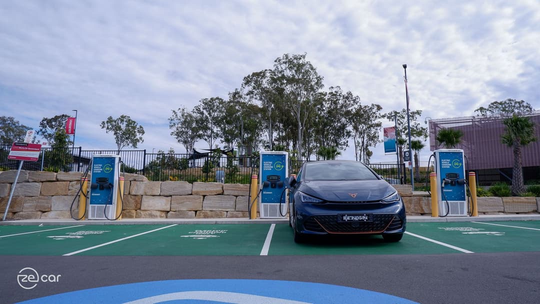 Cupra Born charging