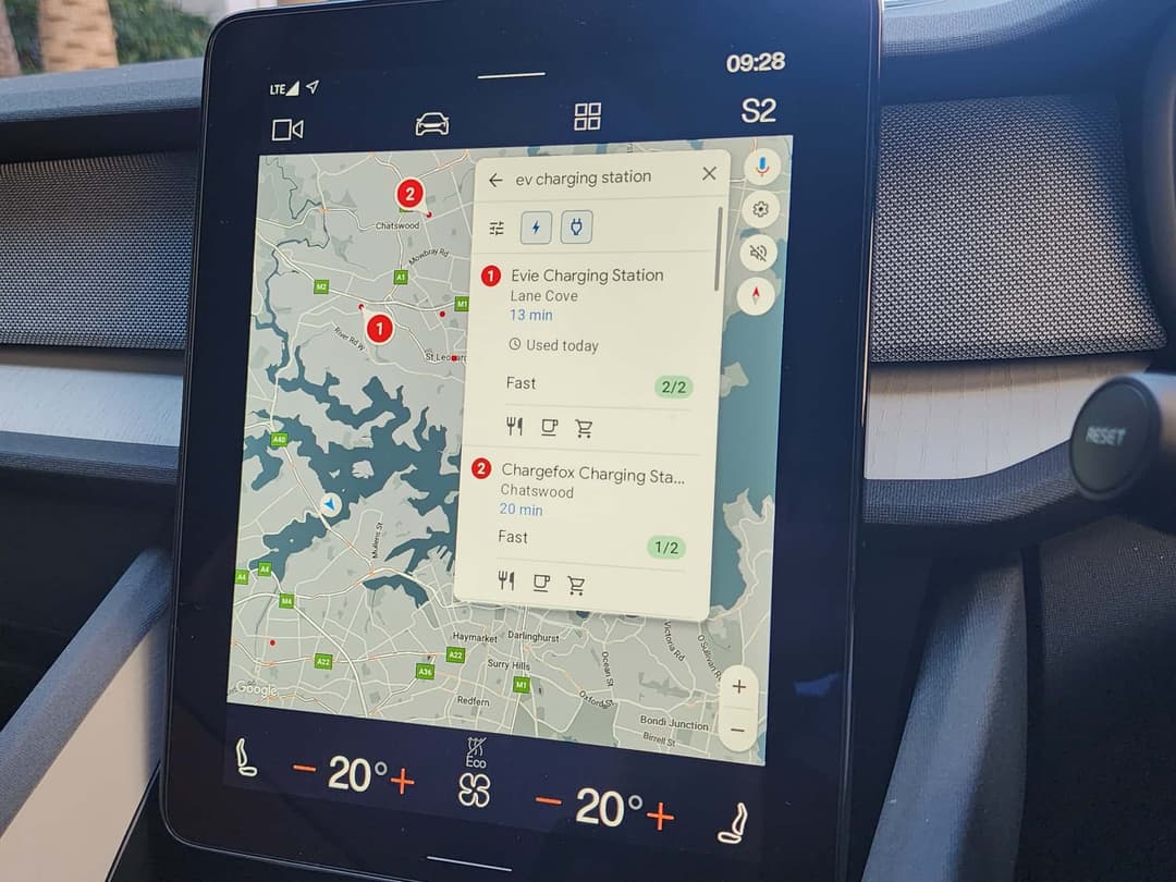 Polestar 2 Android Google Maps Polestar 2 Android Google Maps