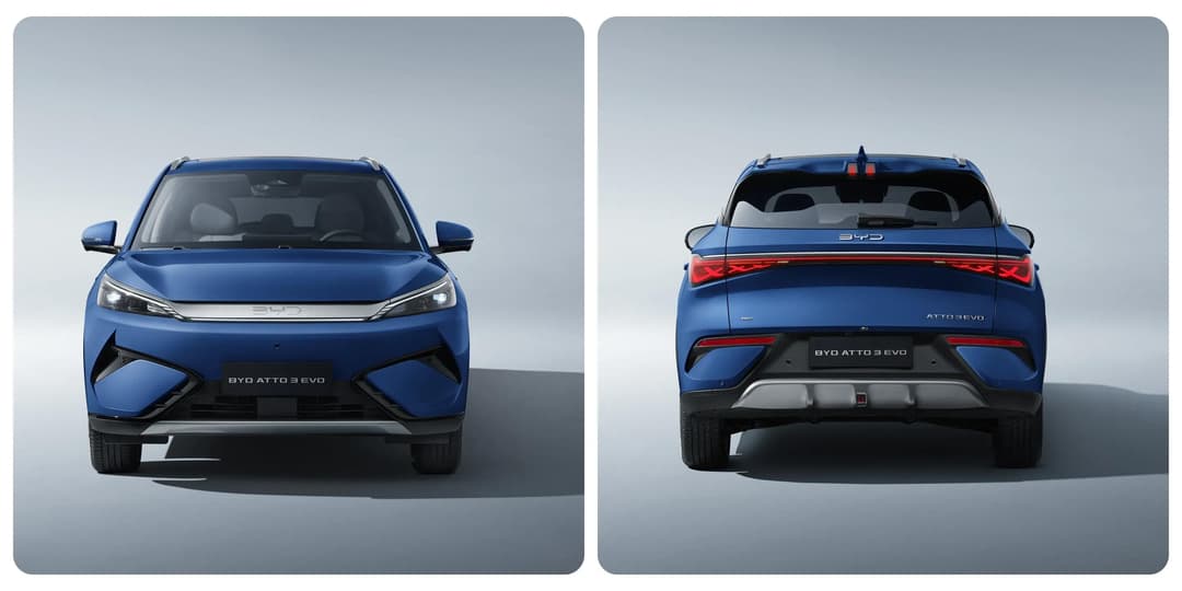 Atto 3 front and back Atto 3 front and back