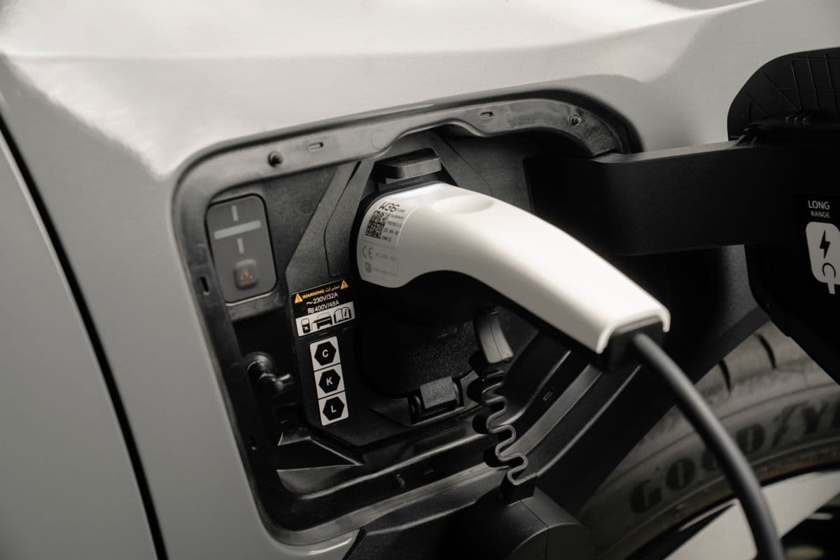 Kia EV4 charging Kia EV4 charging
