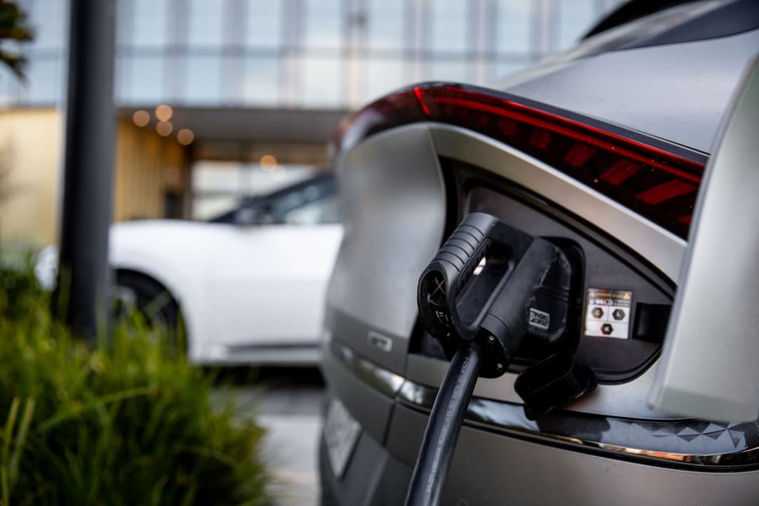 Kia EV6 charging and rear