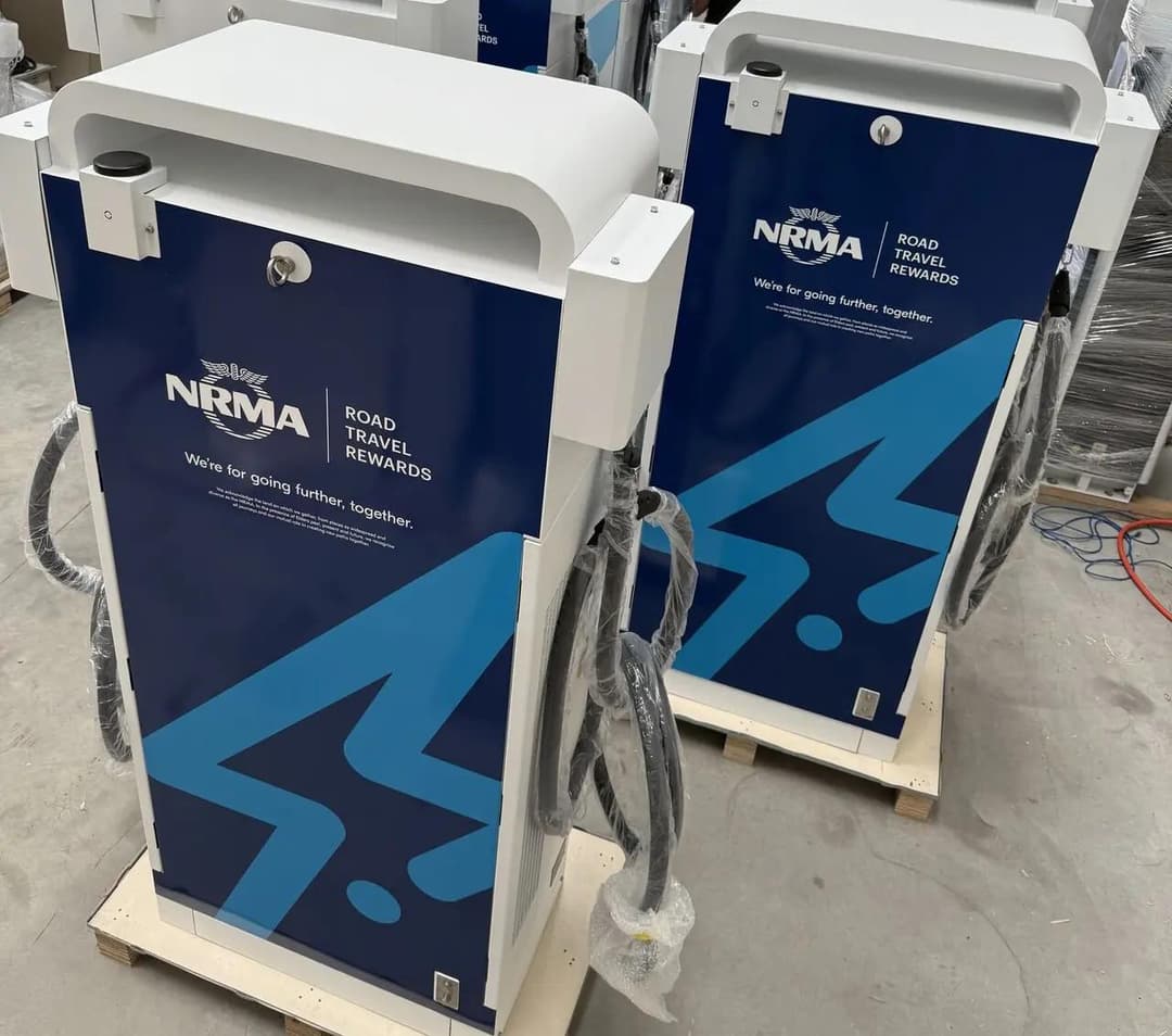 NRMA SINEXCEL DC fast chargers NRMA SINEXCEL DC fast chargers