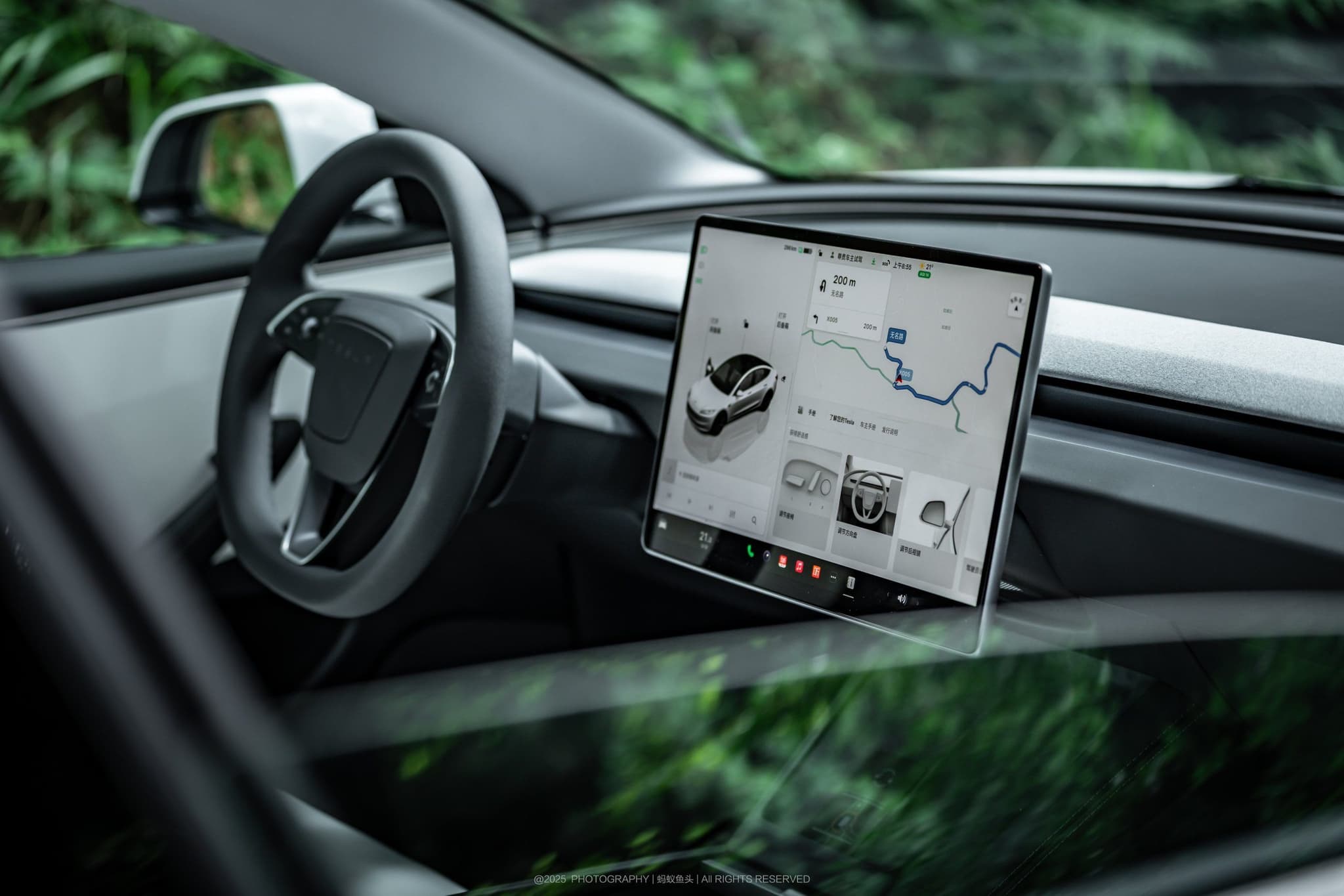 tesla fsd inside view (interior) tesla fsd inside view (interior)