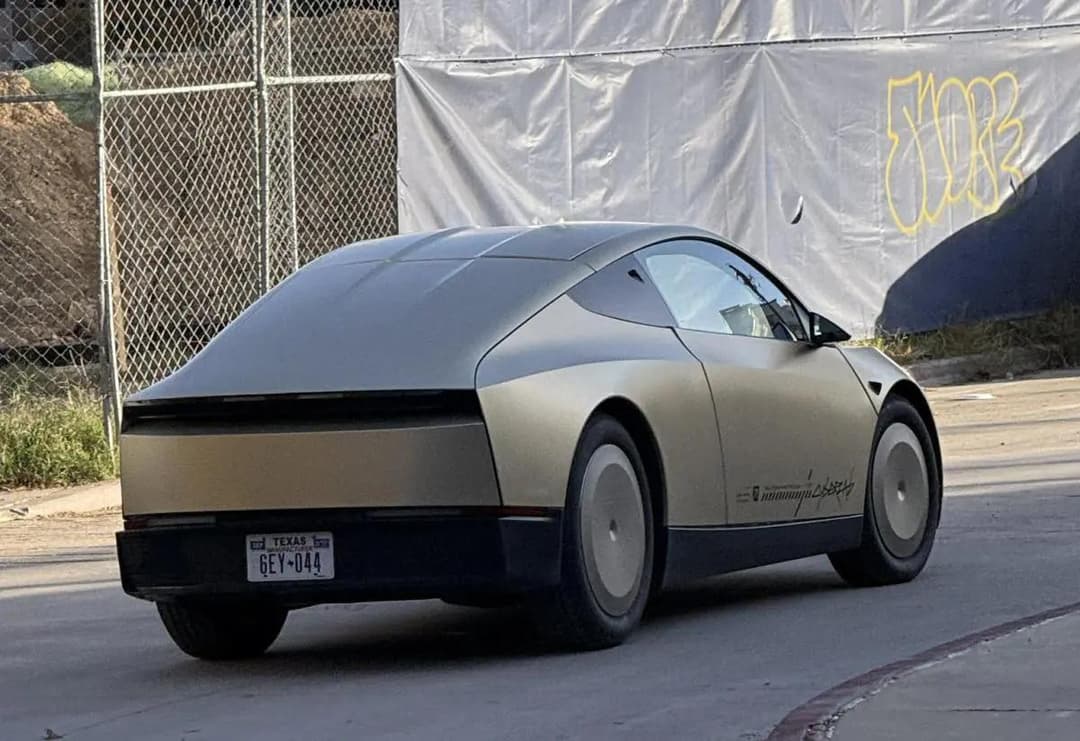 Tesla Cybercab autonomous robotaxi spotted testing on public roads in Austin, Texas Tesla Cybercab autonomous robotaxi spotted testing on public roads in Austin, Texas