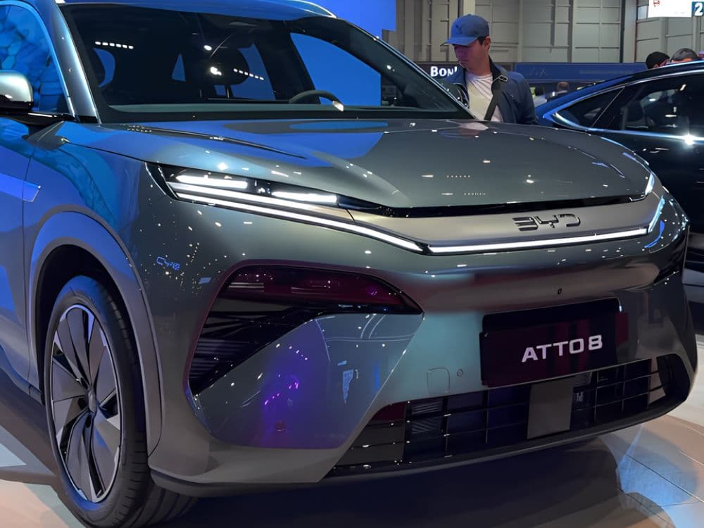 BYD Tang L will enter the market as the Atto 8. BYD Tang L will enter the market as the Atto 8.