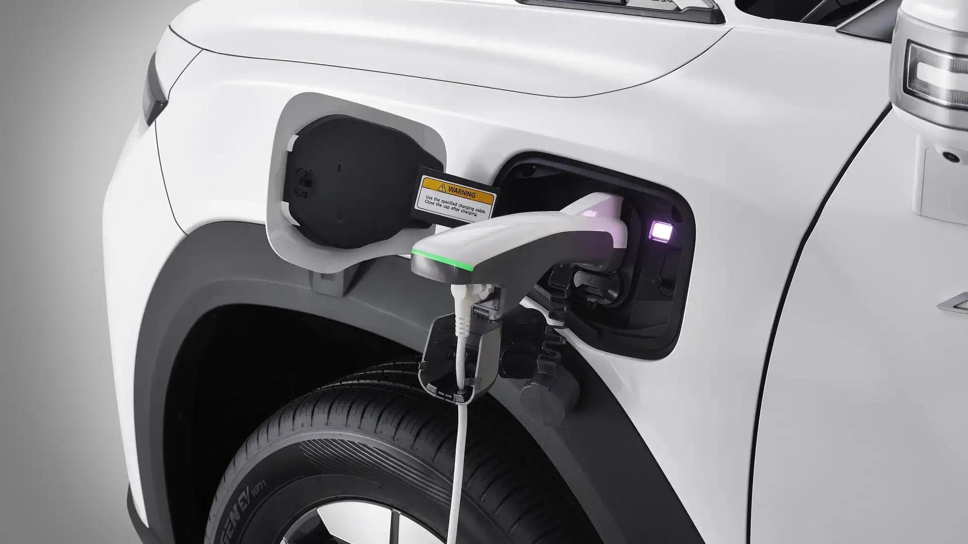 KGM Musso EV charging KGM Musso EV charging