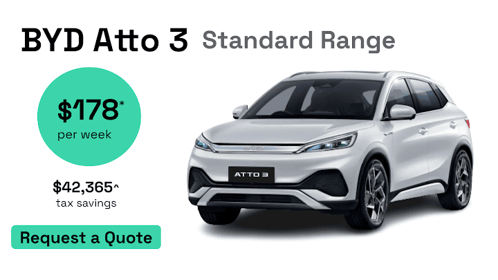 BYD Atto 3 Novated Lease