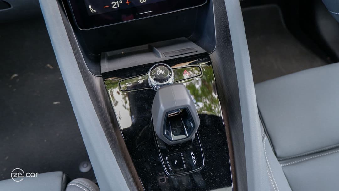 Polestar 2 centre console and dashboard