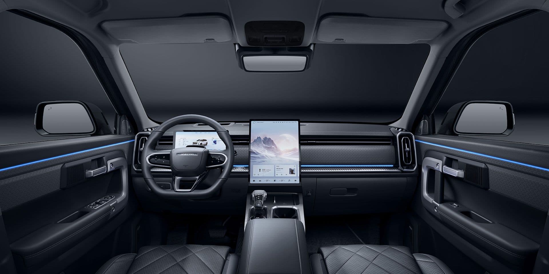 2027 Jaecoo J7 SHS-P plug-in hybrid mid-size SUV interior 2027 Jaecoo J7 SHS-P plug-in hybrid mid-size SUV interior