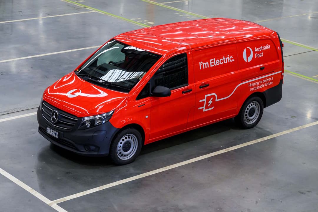Australia Post Electric Van Australia Post Electric Van