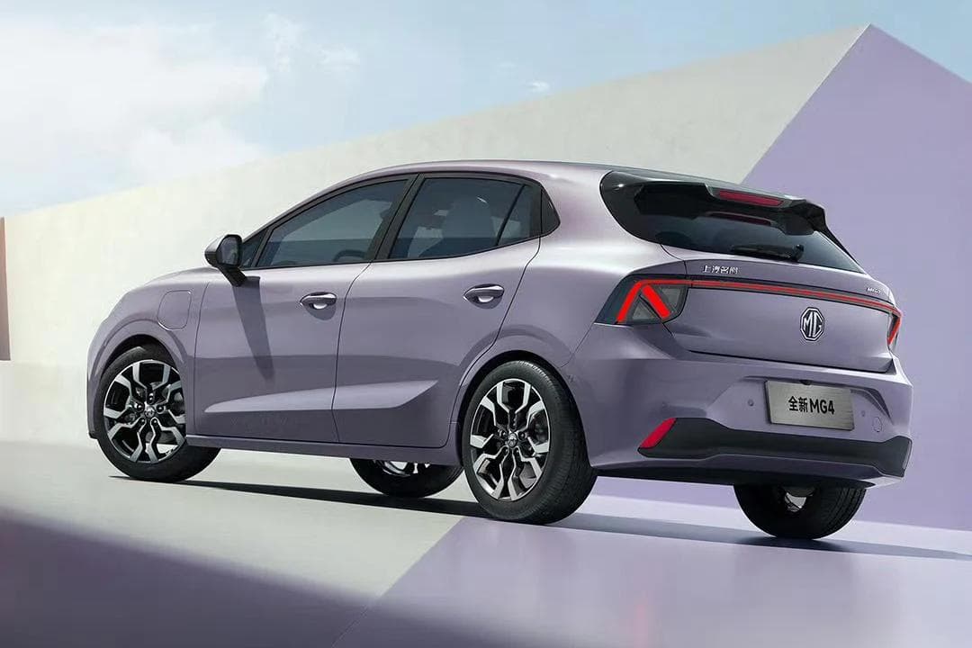 MG4 slight back MG4 slight back