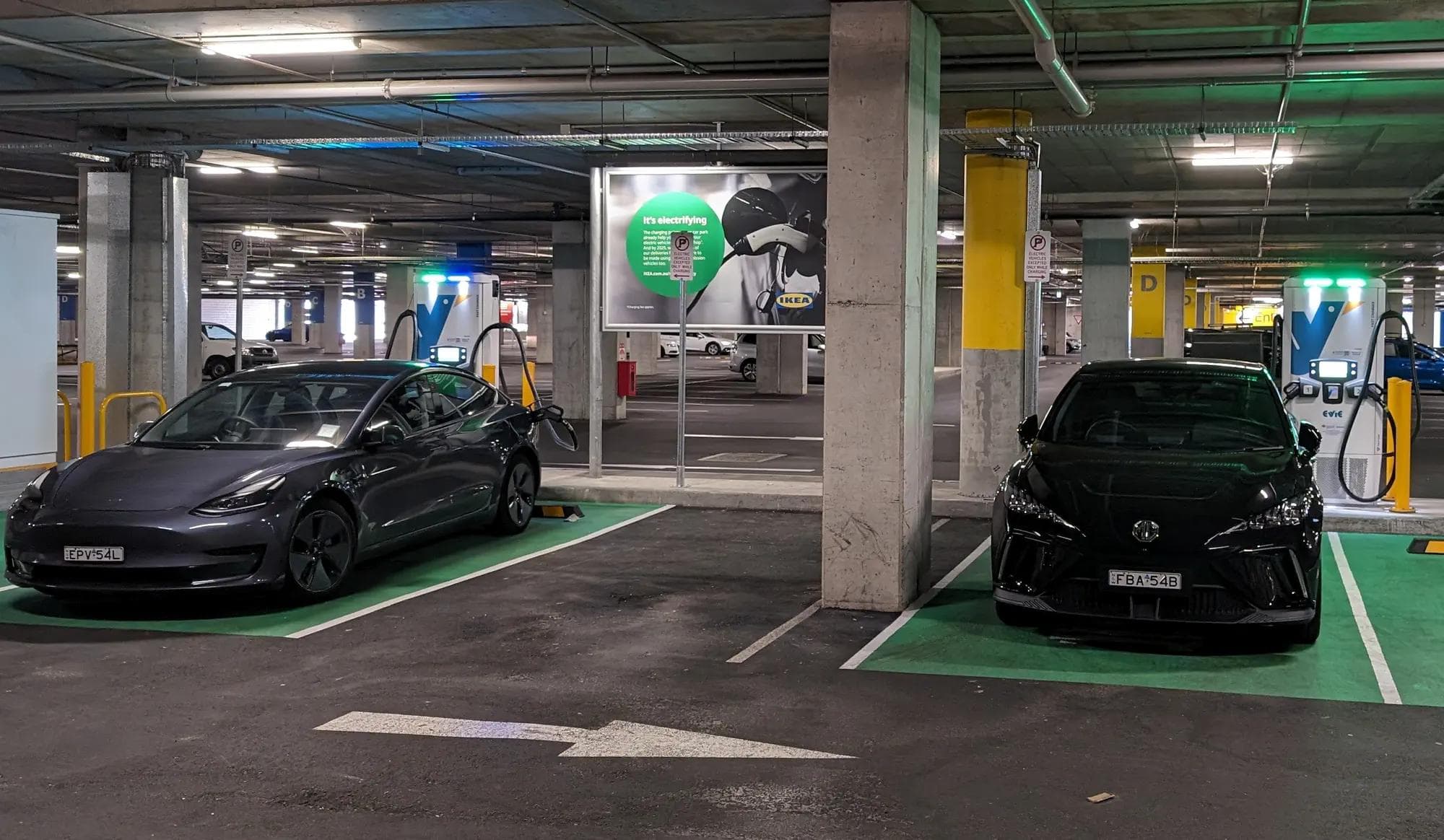 Evie IKEA Tempe fast chargers Evie IKEA Tempe fast chargers