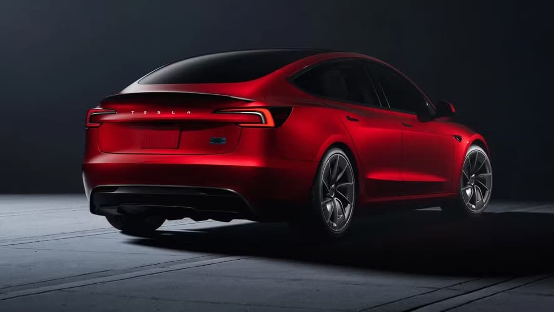 Tesla Model Y rear view Tesla Model Y rear view