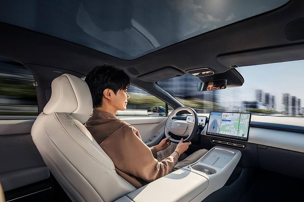 XPeng P7+ interior XPeng P7+ interior