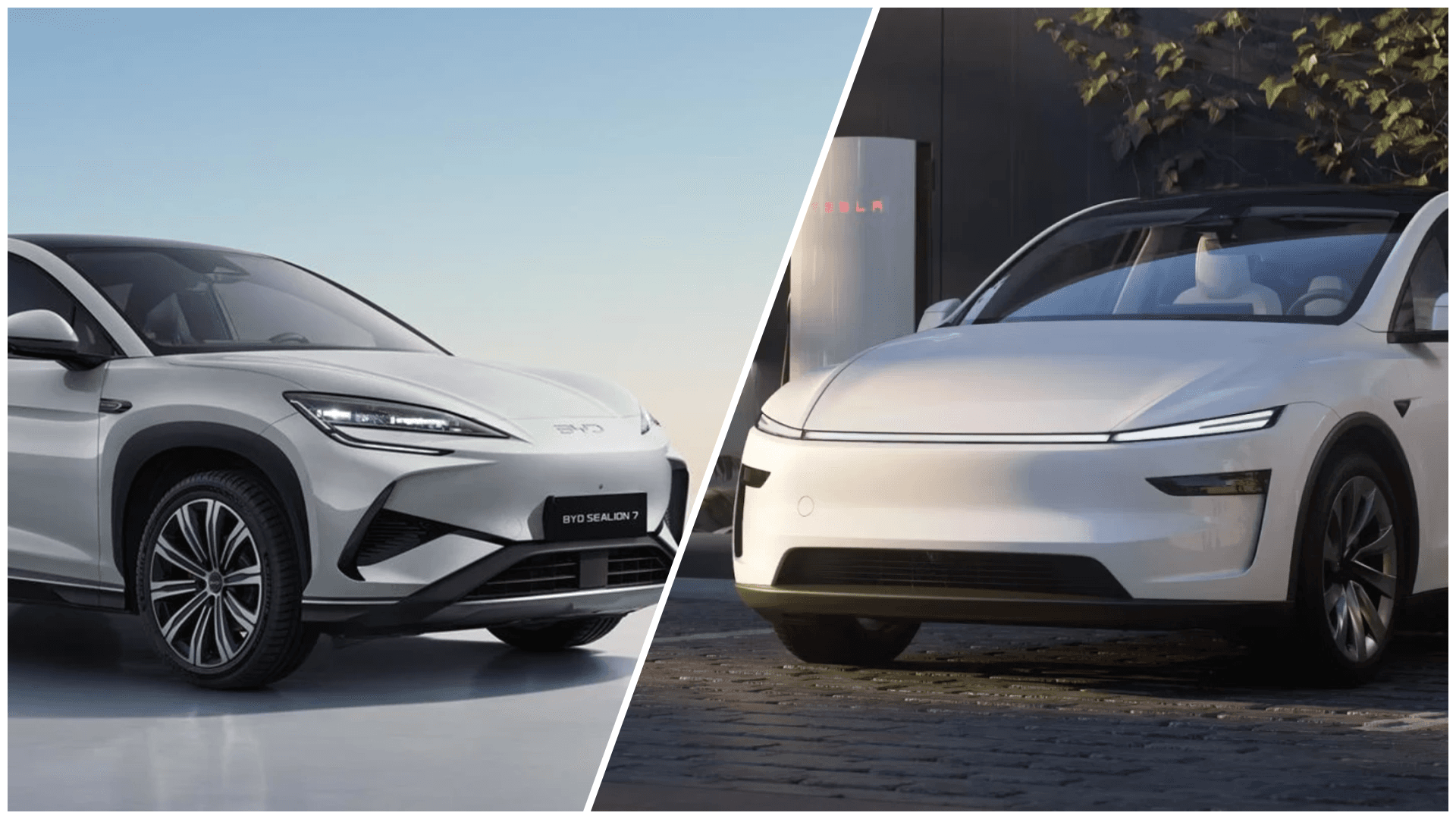 BYD Sealion 7 vs Tesla Model Y BYD Sealion 7 vs Tesla Model Y