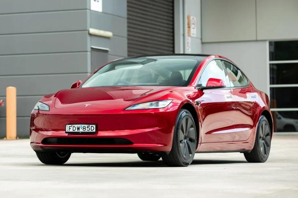 Tesla Model 3 electric sedan Tesla Model 3 electric sedan
