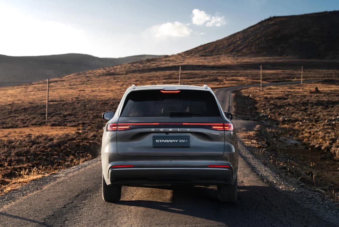 geely Starray EM-i back geely Starray EM-i back