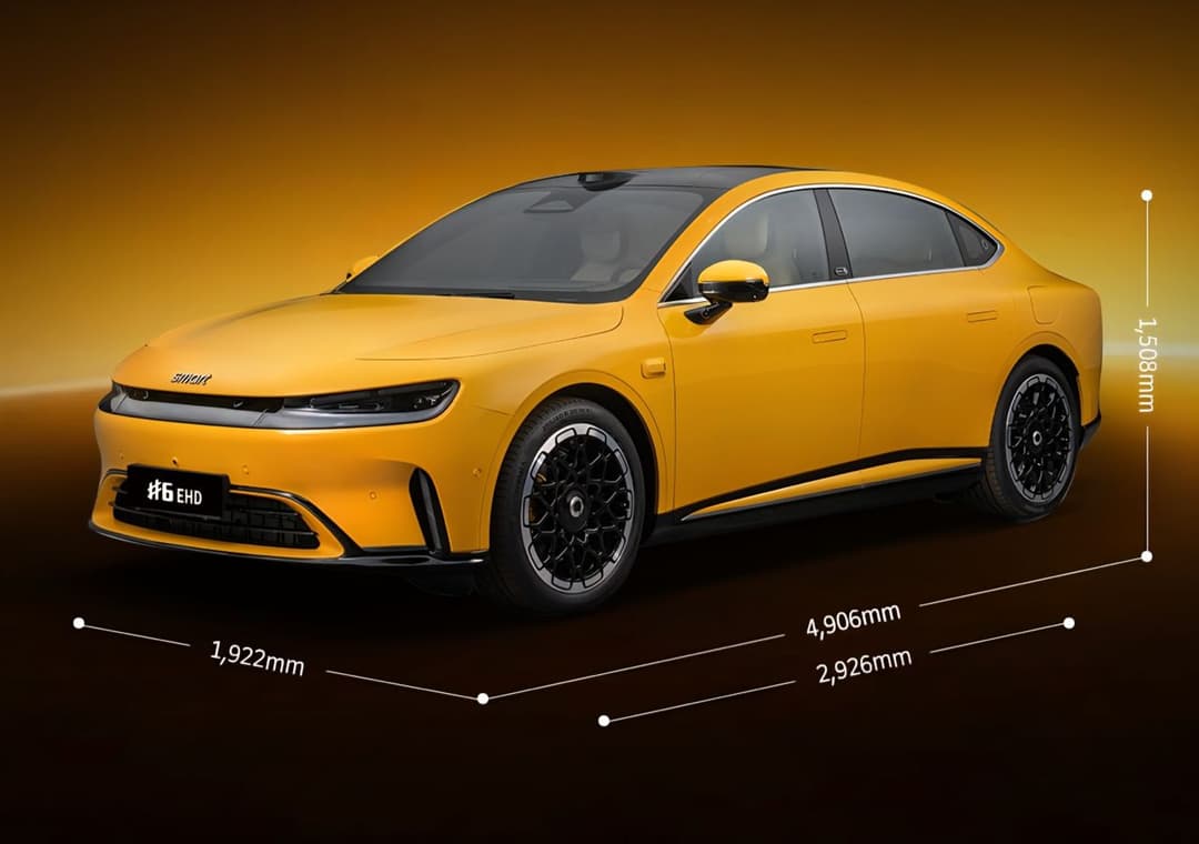 Smart #6 PHEV dimensions Smart #6 PHEV dimensions