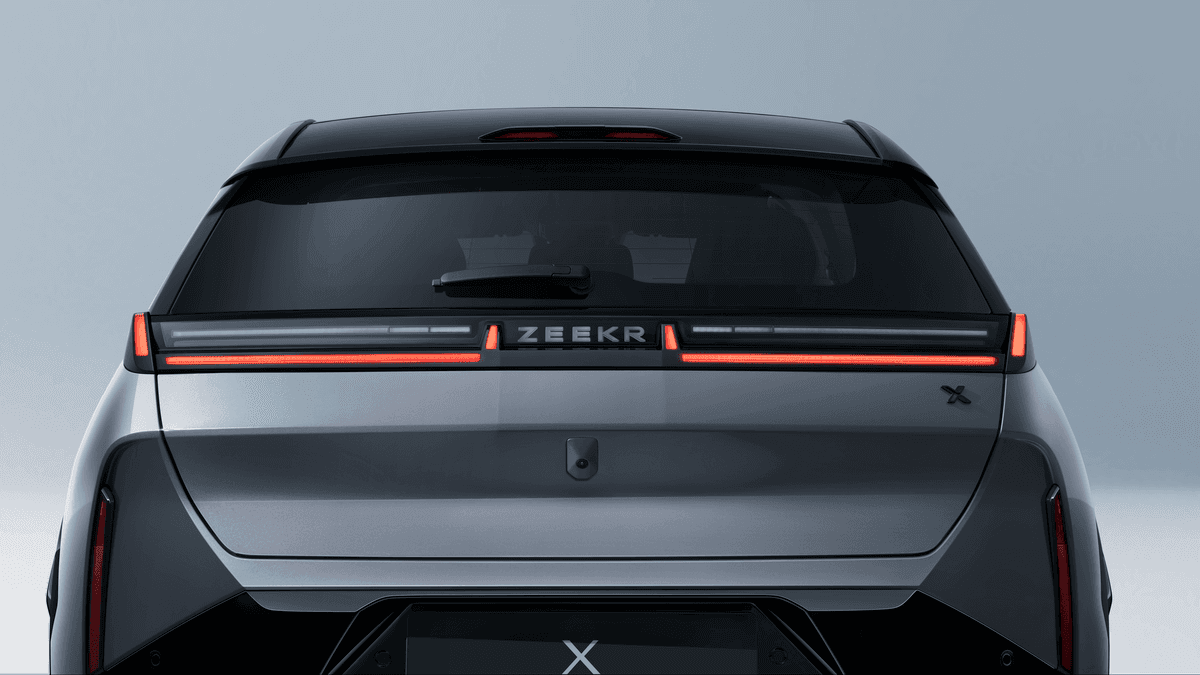 Zeekr X rear view Zeekr X rear view