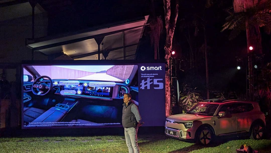 Smart #5 global launch at Byron Bay Australia Smart #5 global launch at Byron Bay Australia