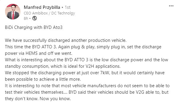Linkedin post Manfred Pryzbilla Linkedin post Manfred Pryzbilla