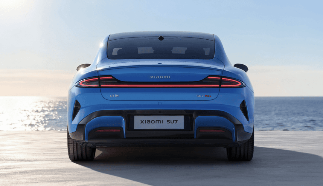 Xiaomi SU7 2026 refresh rear exterior Xiaomi SU7 2026 refresh rear exterior