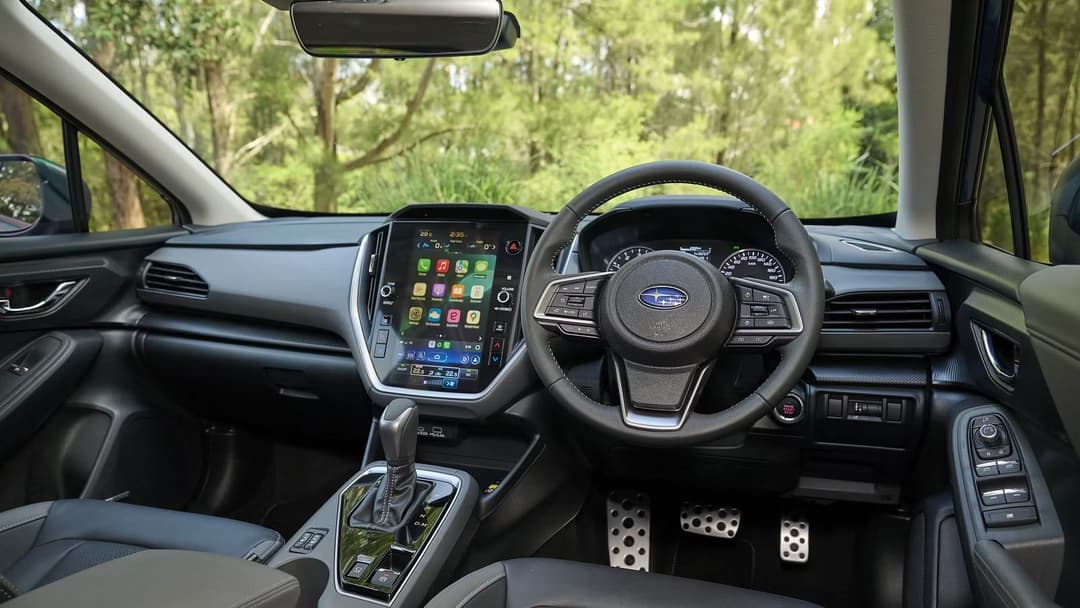 Subaru Crosstrek Strong Hybrid interior Subaru Crosstrek Strong Hybrid interior