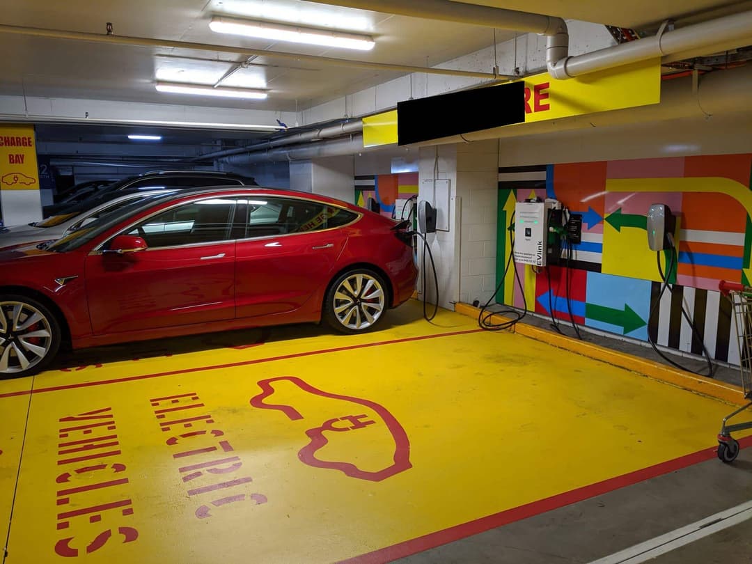 Tesla destination chargers at shopping centres Tesla destination chargers at shopping centres