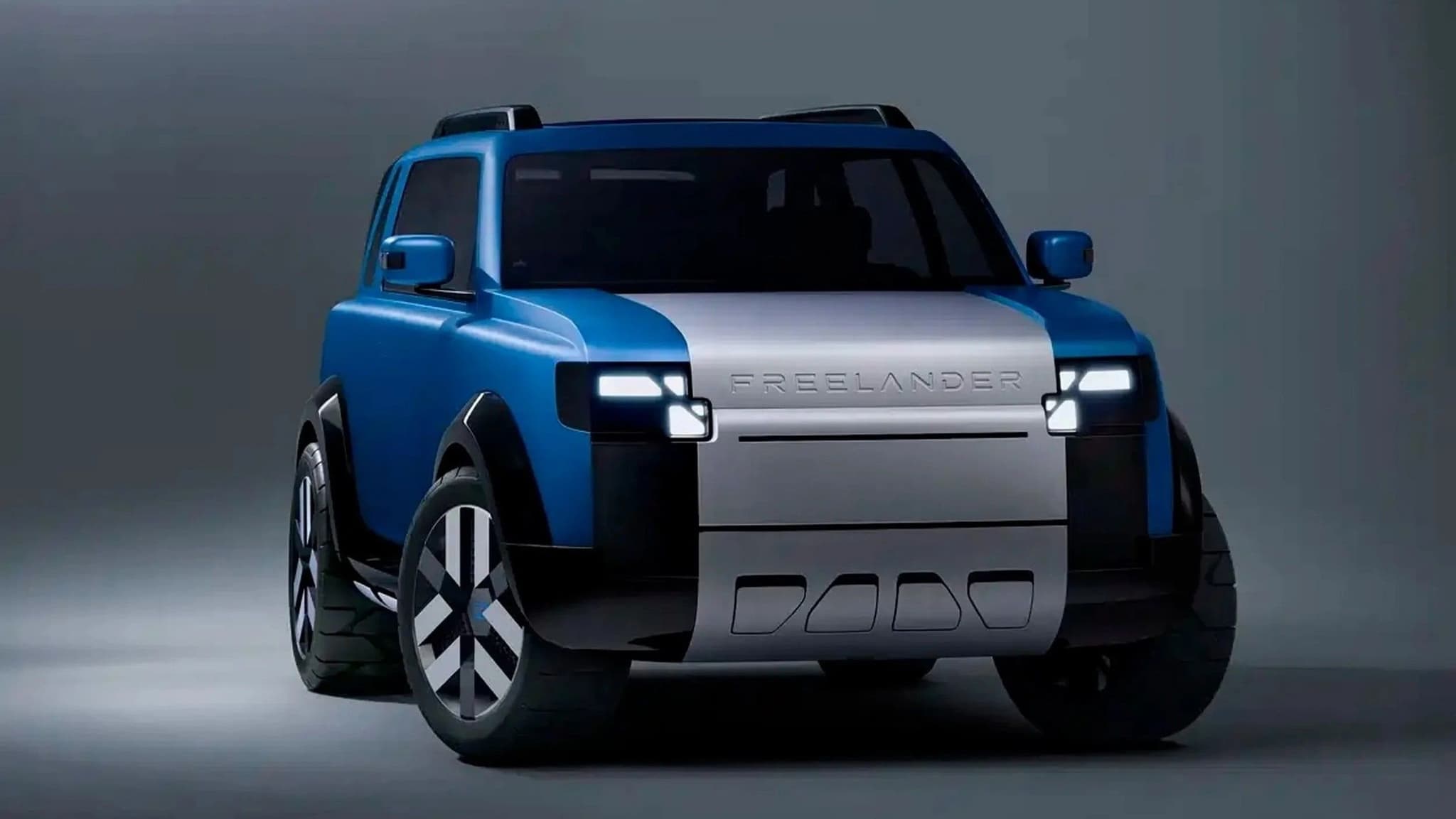 Freelander Concept 97 SUV front view Freelander Concept 97 SUV front view