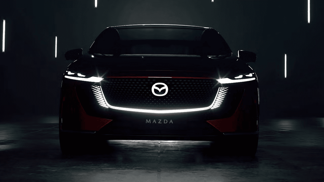 Mazda 6e black front Mazda 6e black front