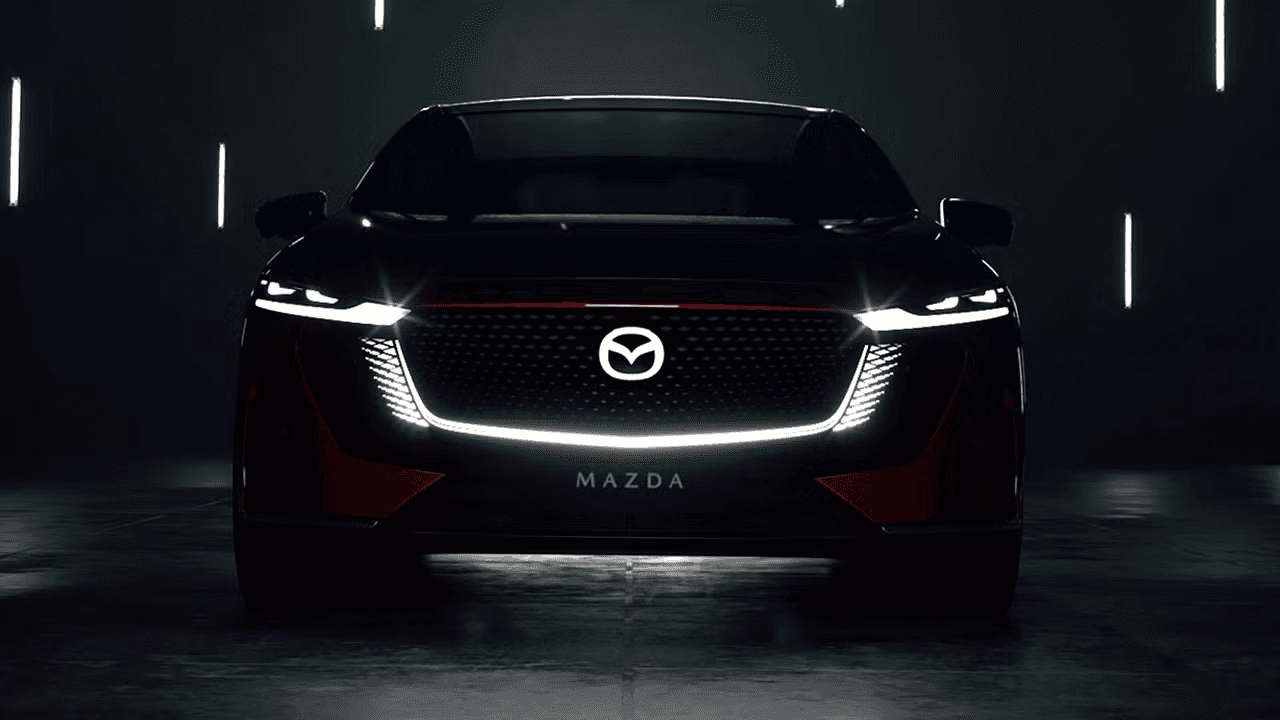 Mazda 6e black front Mazda 6e black front