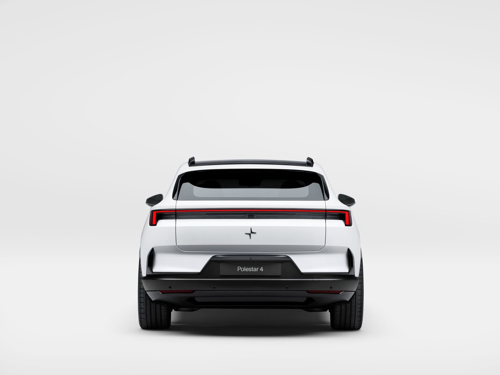 Polestar 4 SUV, rear exterior view Polestar 4 SUV, rear exterior view