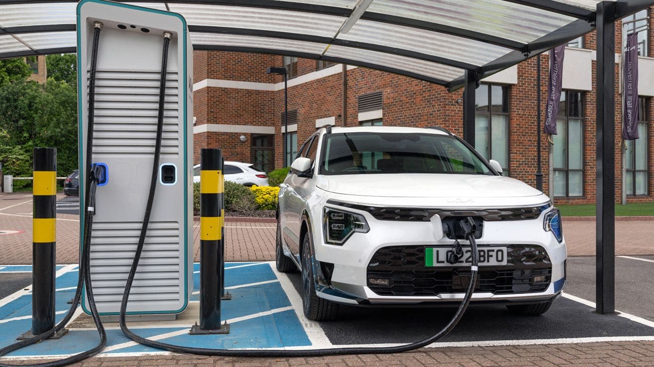 Kia EV6 DC charging station Kia EV6 DC charging station