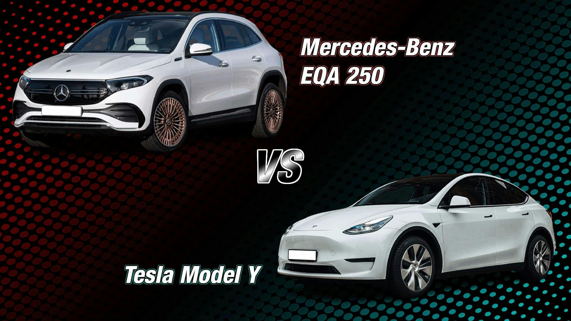 Mercedes-Benz EQA 250 vs Tesla Model Y comparison